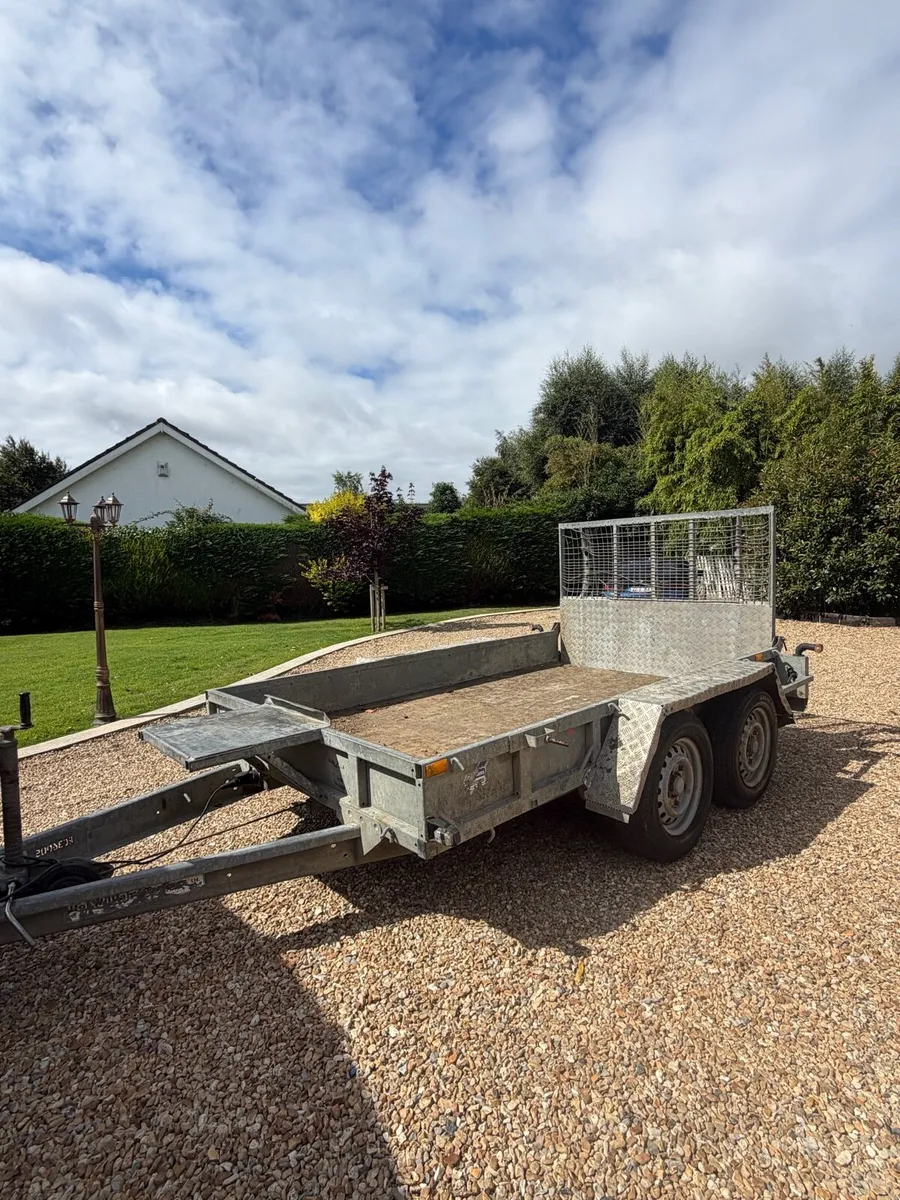 10x6 Ifor Williams Plant Trailer - Image 2