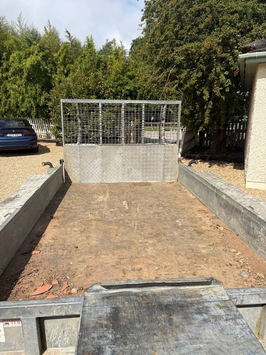 10x6 Ifor Williams Plant Trailer - Image 4
