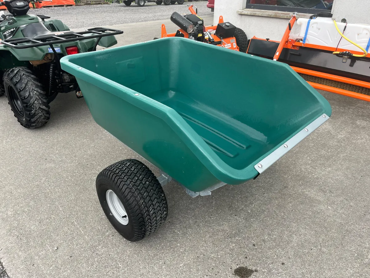 VIDEO!  JFC QUAD TIPPING TRAILERS - Image 2