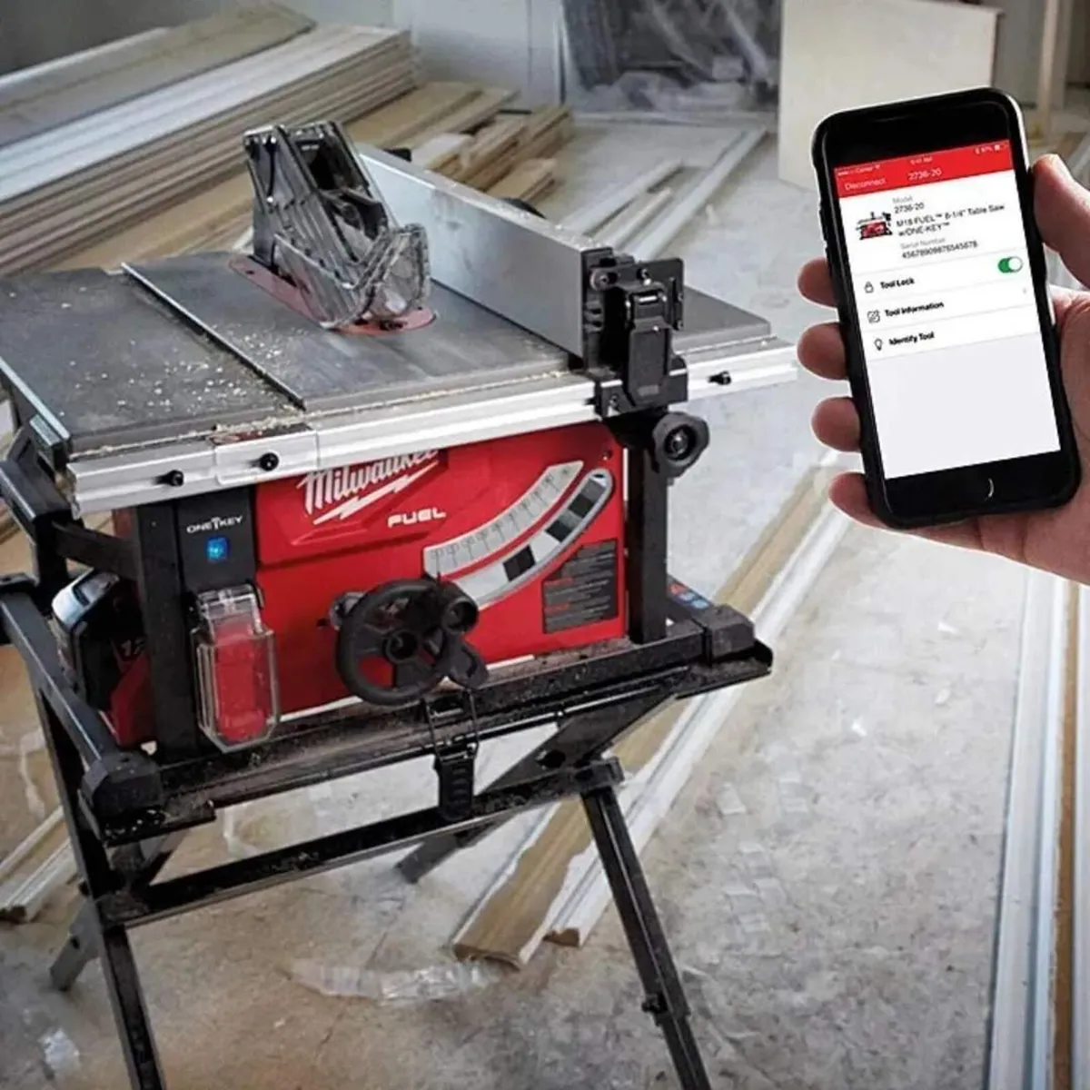 Milwaukee M18 Fuel One Key 210mm Table Saw |Body O - Image 4