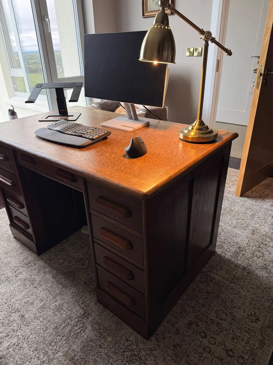Beautiful Antique drafting desk - Image 1