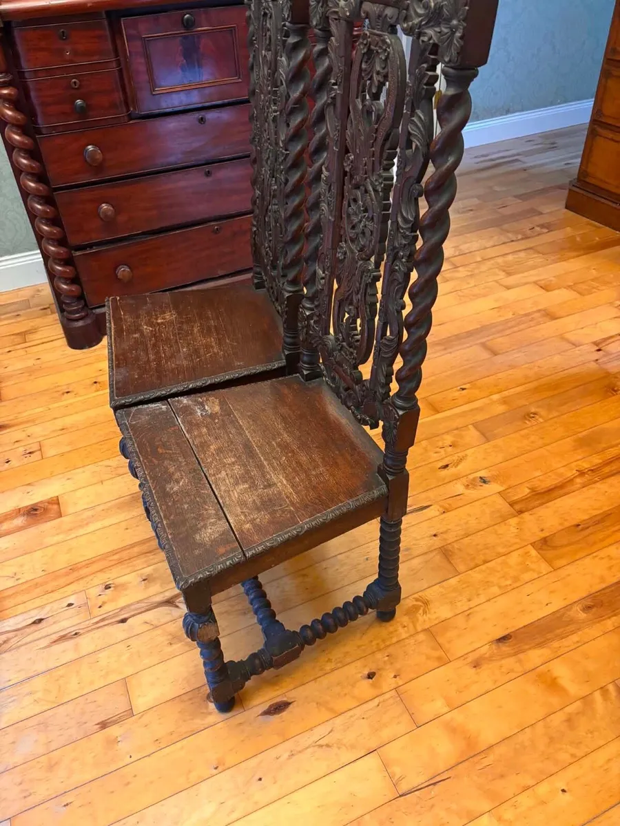 Victorian chairs x 2 - Image 4
