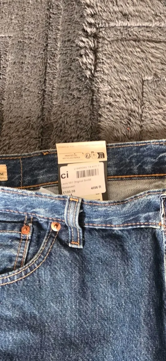 Levi’s 501 Original Jeans, size 40×32-Bargain - Image 2