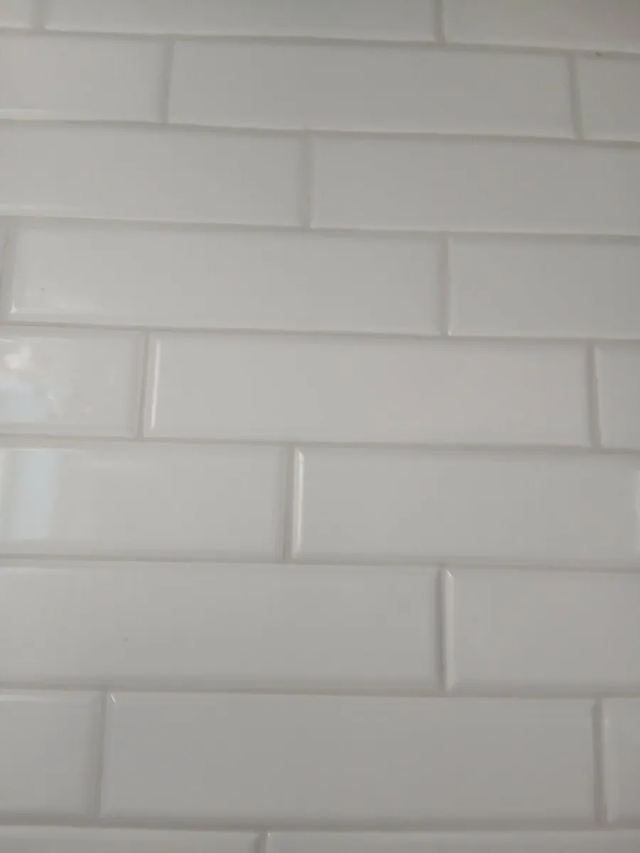 White metro tiles - Image 1