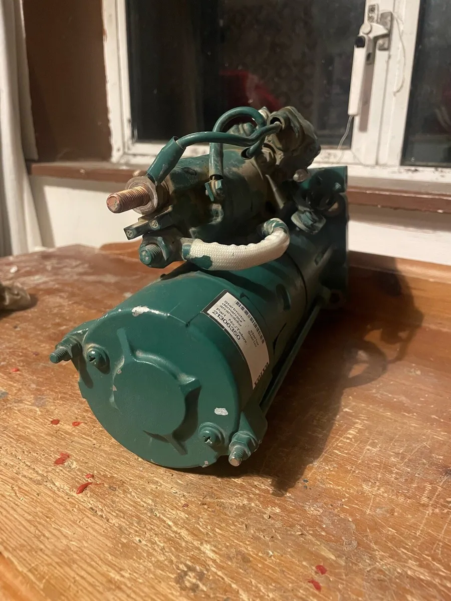 Volvo excavator start motor - Image 4