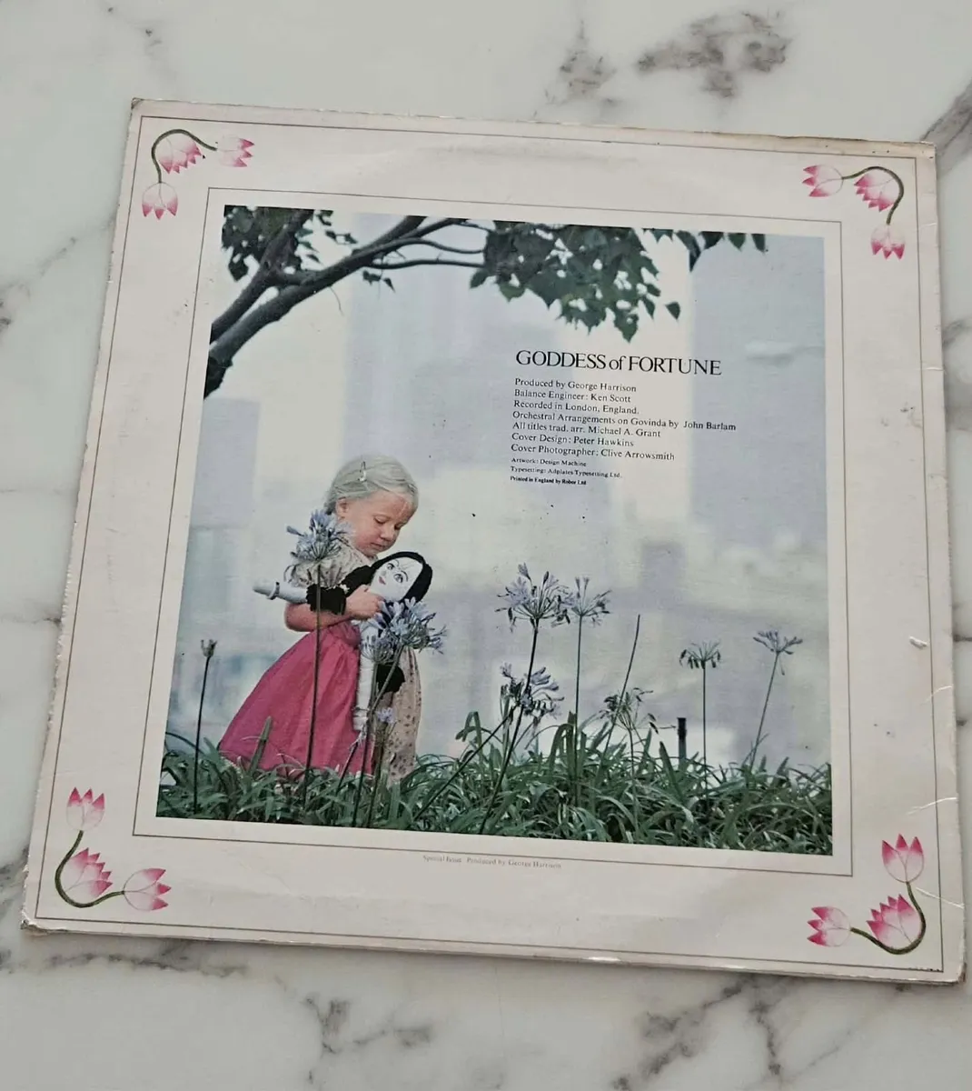 Goddess of Fortune LP (Produced by George Harrison - Image 2