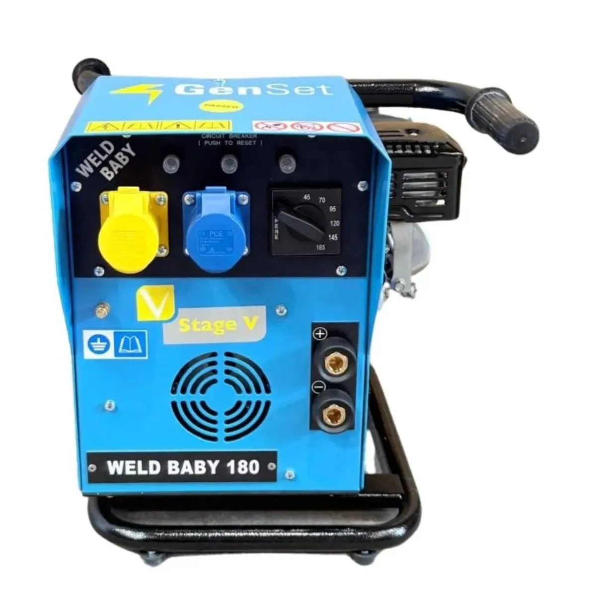 GenSet 160 Amp Petrol Welder Generator 230V & 110V - Image 2