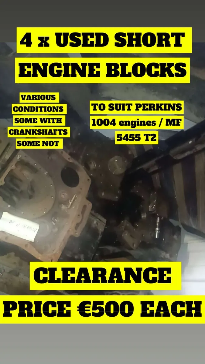 MASSEY FERGUSON TRACTOR PARTS- JOB LOTS - Image 2