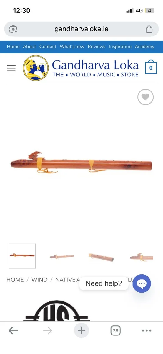 Native American Flute - Image 1