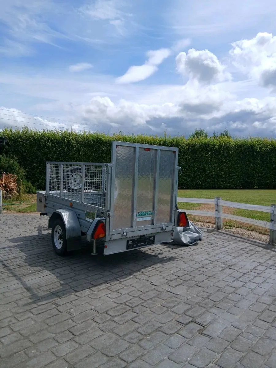 7ft x 4ft single axle trailer - Image 1