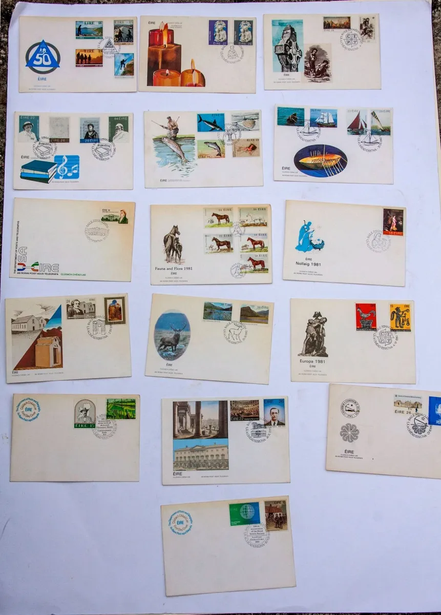 Stamps , first day covers