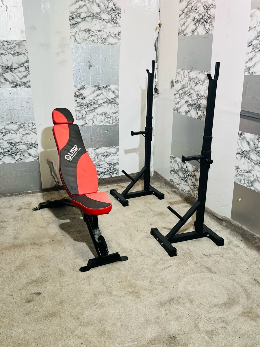 ADJUSTABLE RACK STANDS WITH BENCH - Image 2