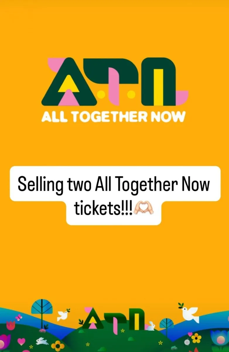 All Together Now weekend camping tickets for sale