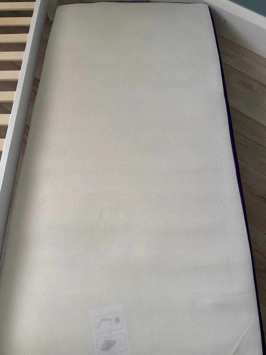 Toddler Bed Frame and Mattress - Image 3