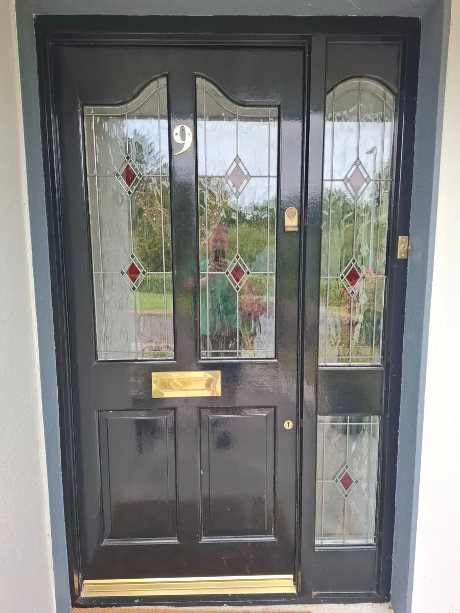 Georgian Teak Front Door - Image 1