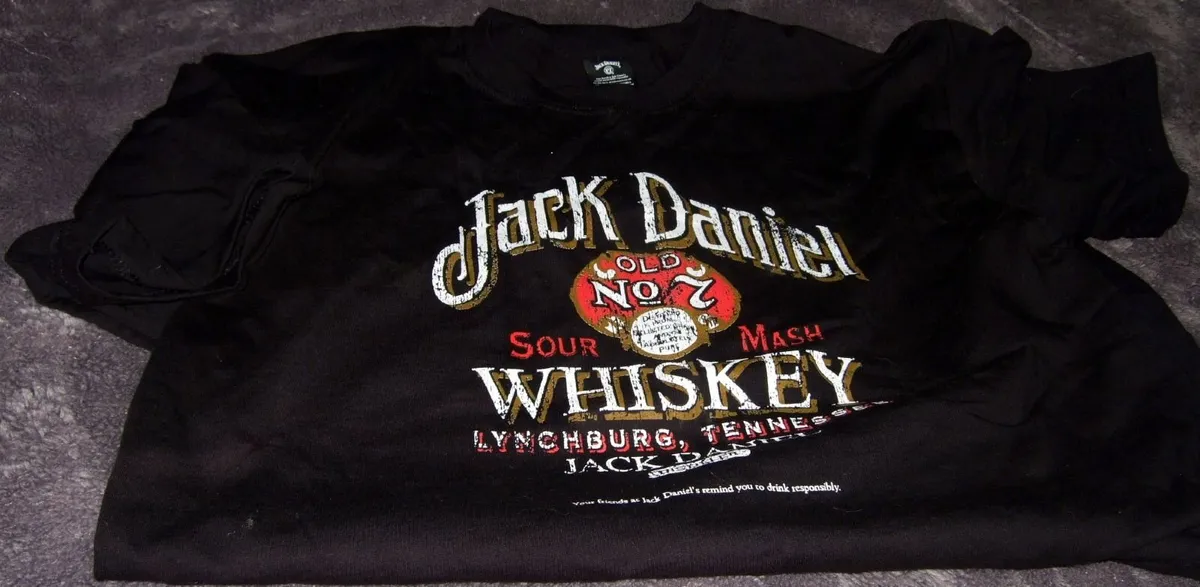 Vintage Jack Daniel’s Whiskey T-Shirt – Brand New - Image 2
