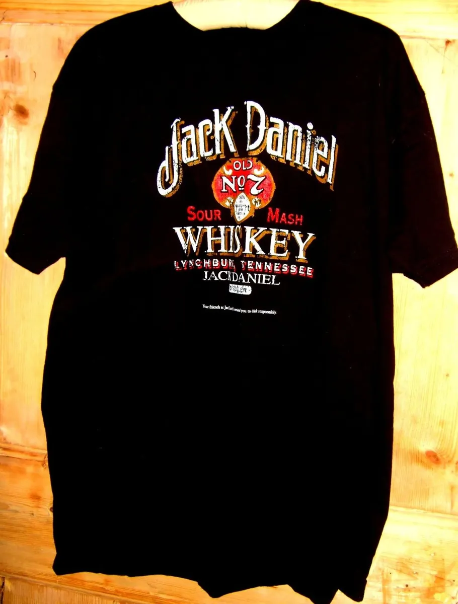 Vintage Jack Daniel’s Whiskey T-Shirt – Brand New - Image 1