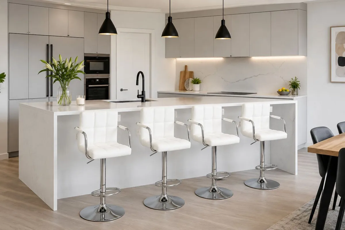 4 x New breakfast kitchen bar stool-FREE Delivery - Image 1