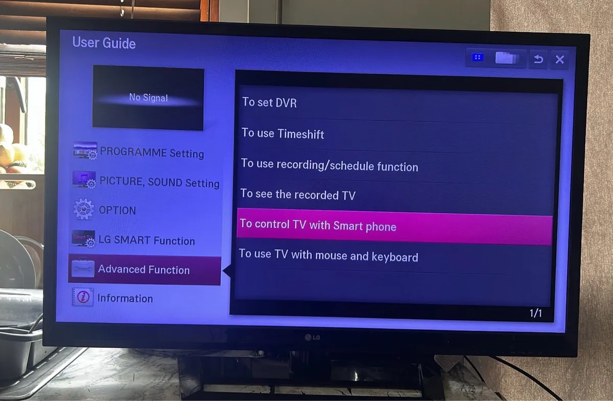 43 inch lg smart tv