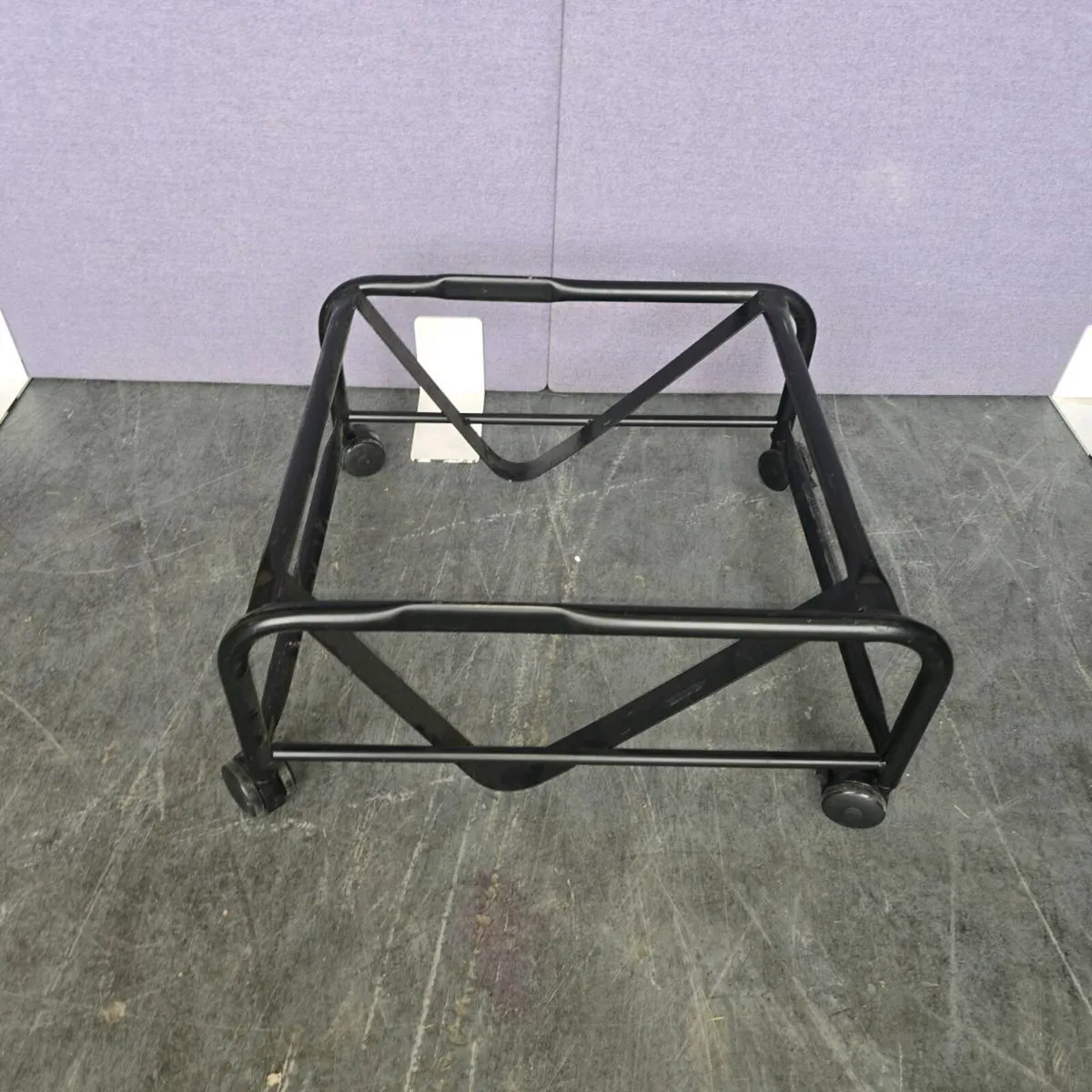 Skid frame chair trolleys x 6 - Image 3