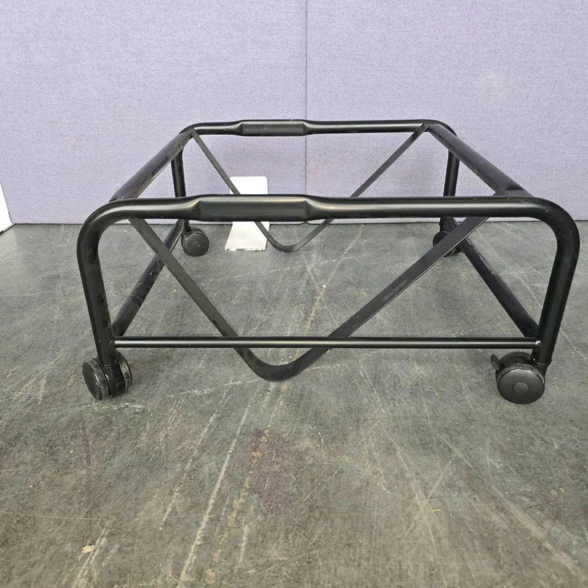 Skid frame chair trolleys x 6 - Image 2