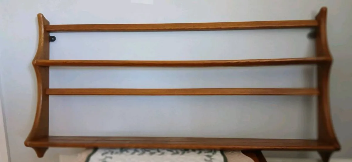 Ercol Plate Shelf - Image 1
