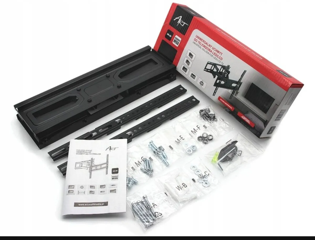 Tv Wall Mount Bracket Tilt Swivel 32-70" - Image 3