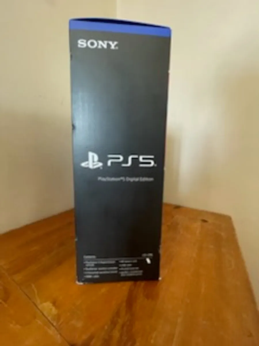 PS5 slim digital edition 825GB new(sealed) - Image 3