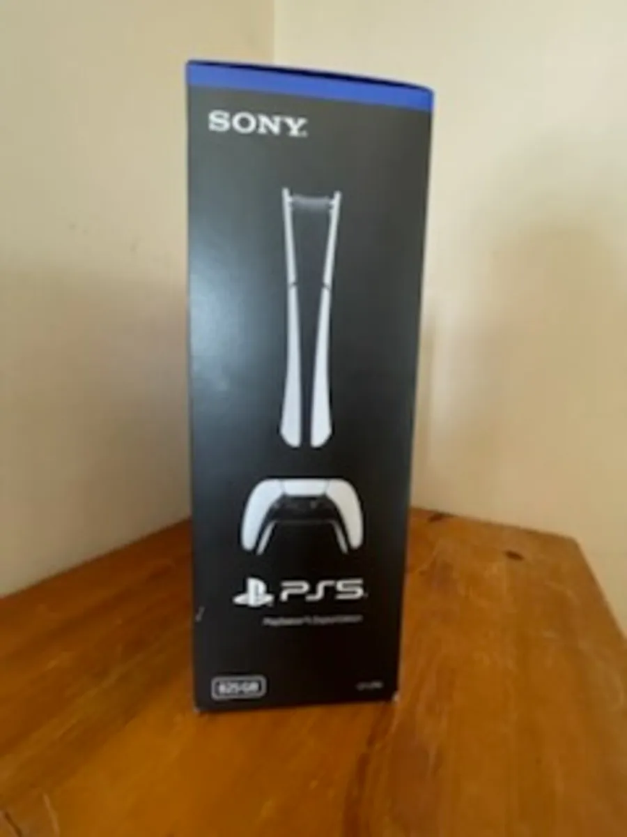 PS5 slim digital edition 825GB new(sealed) - Image 4