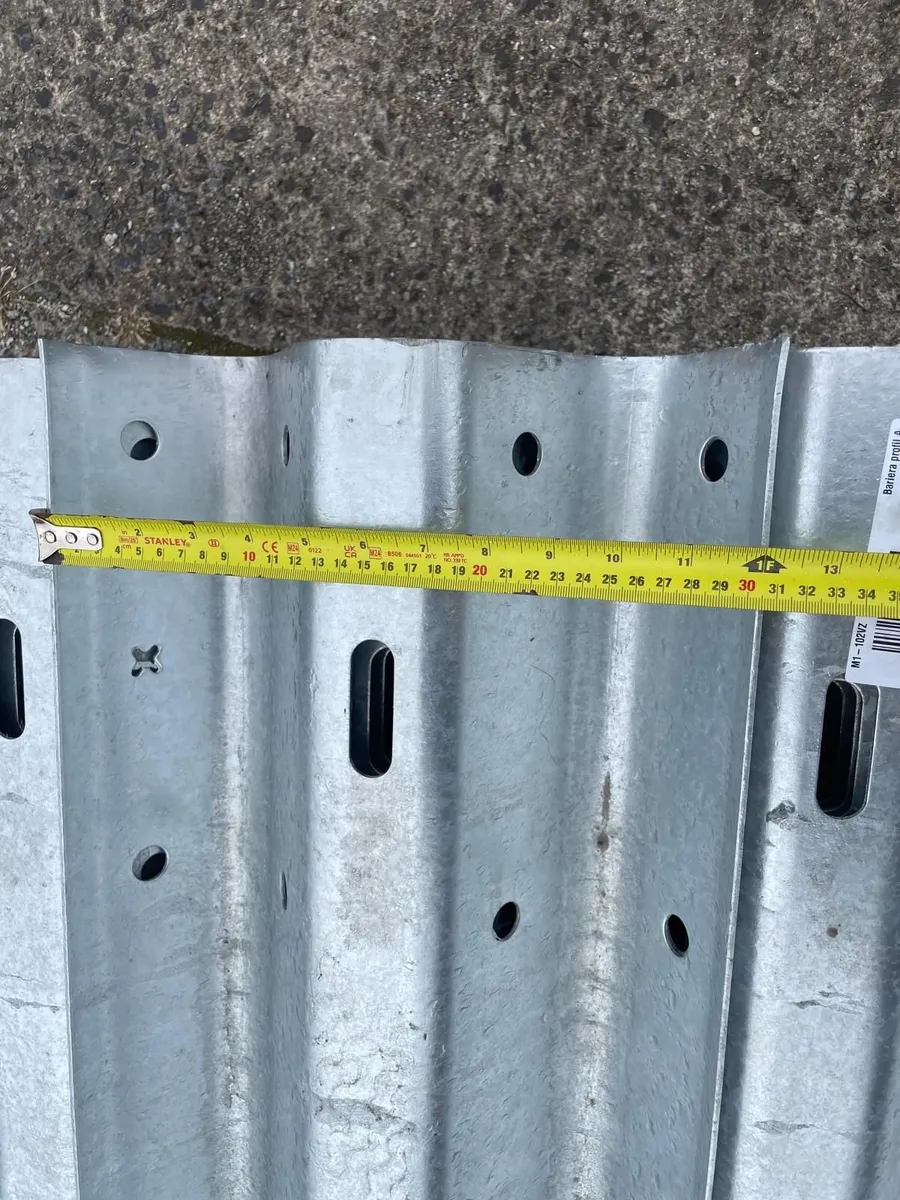 Brand New 14ft 2" Galvanised Crash Barriers - Image 2