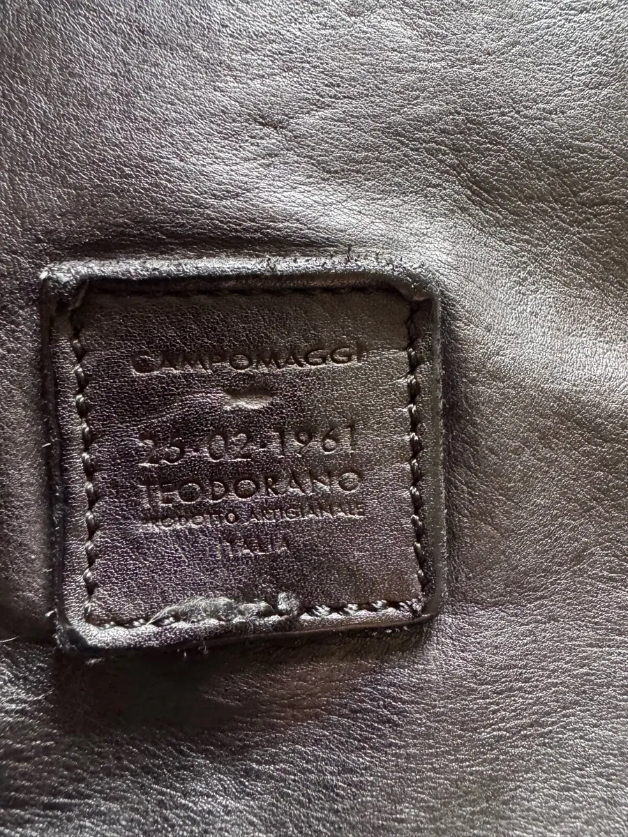 Black leather bag - Image 4