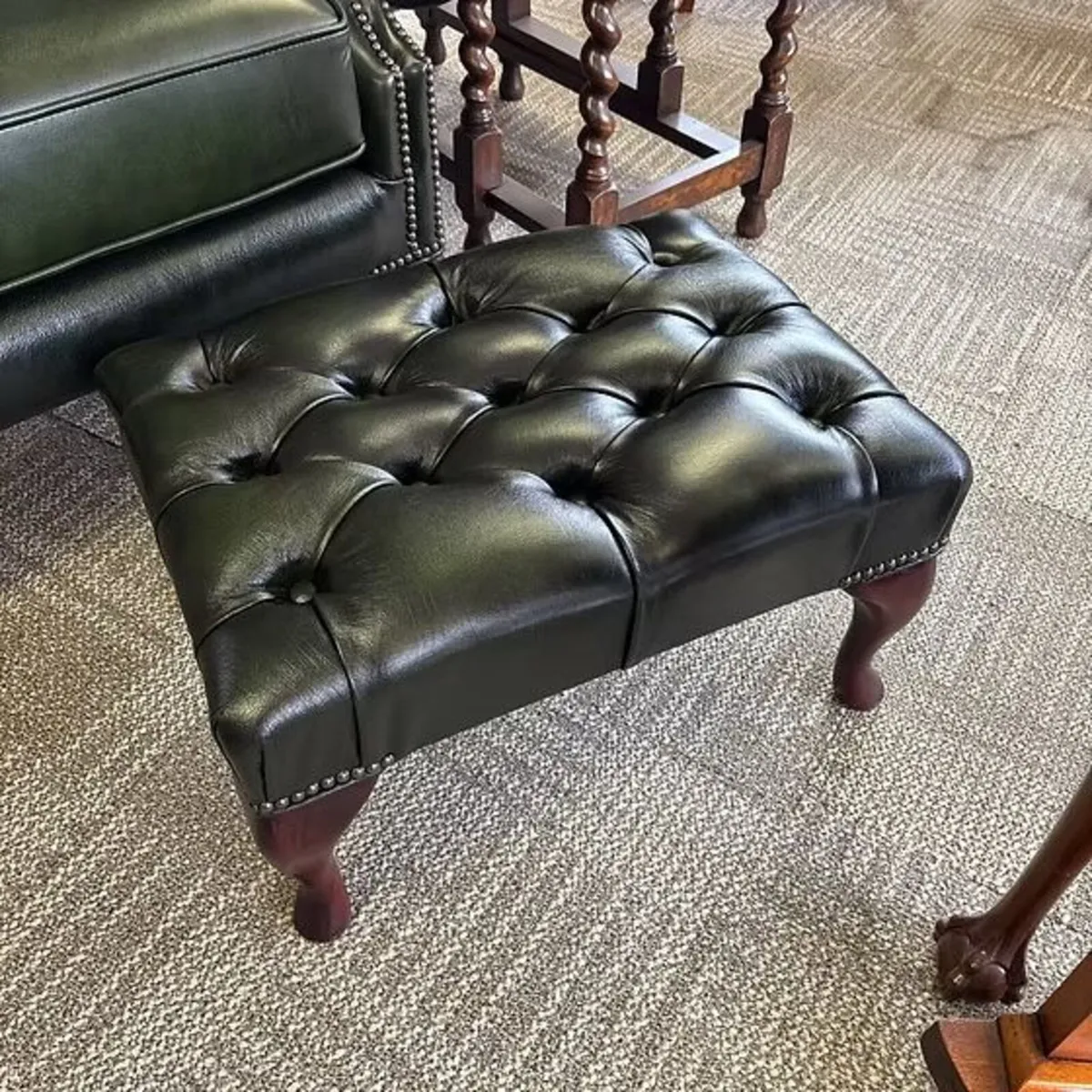 Chesterfield footstool NEW - Image 1