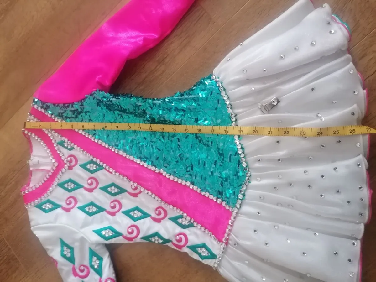 Irish dancing dress 8-10 - Image 3