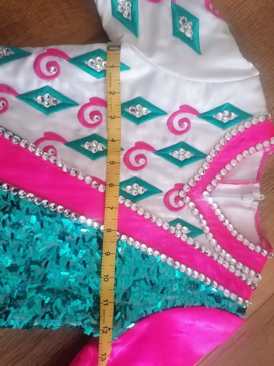 Irish dancing dress 8-10 - Image 2
