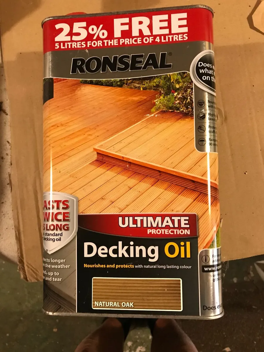 Ronseal Decking Oil - Image 1