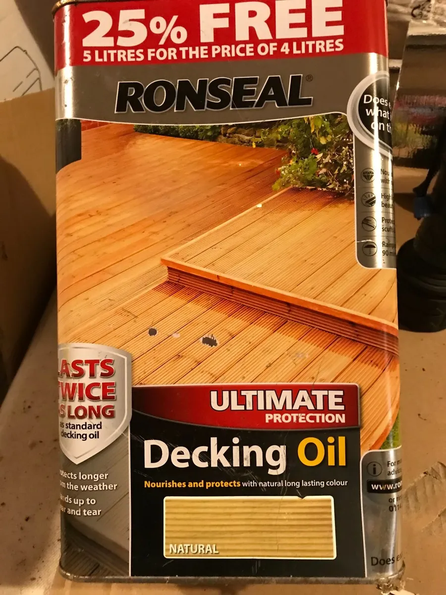 Ronseal Decking Oil - Image 3
