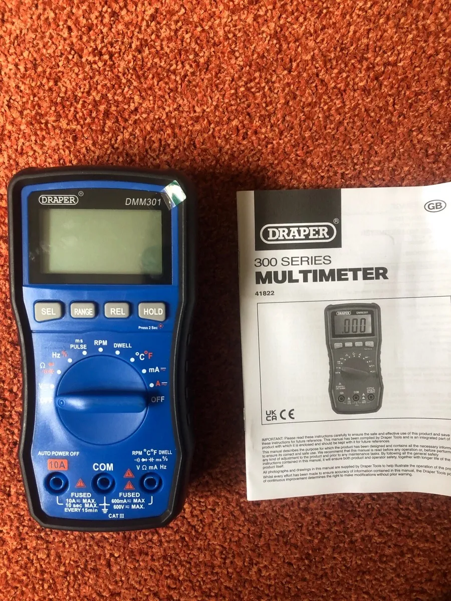 Draper 41822 Automotive Digital Multimeter