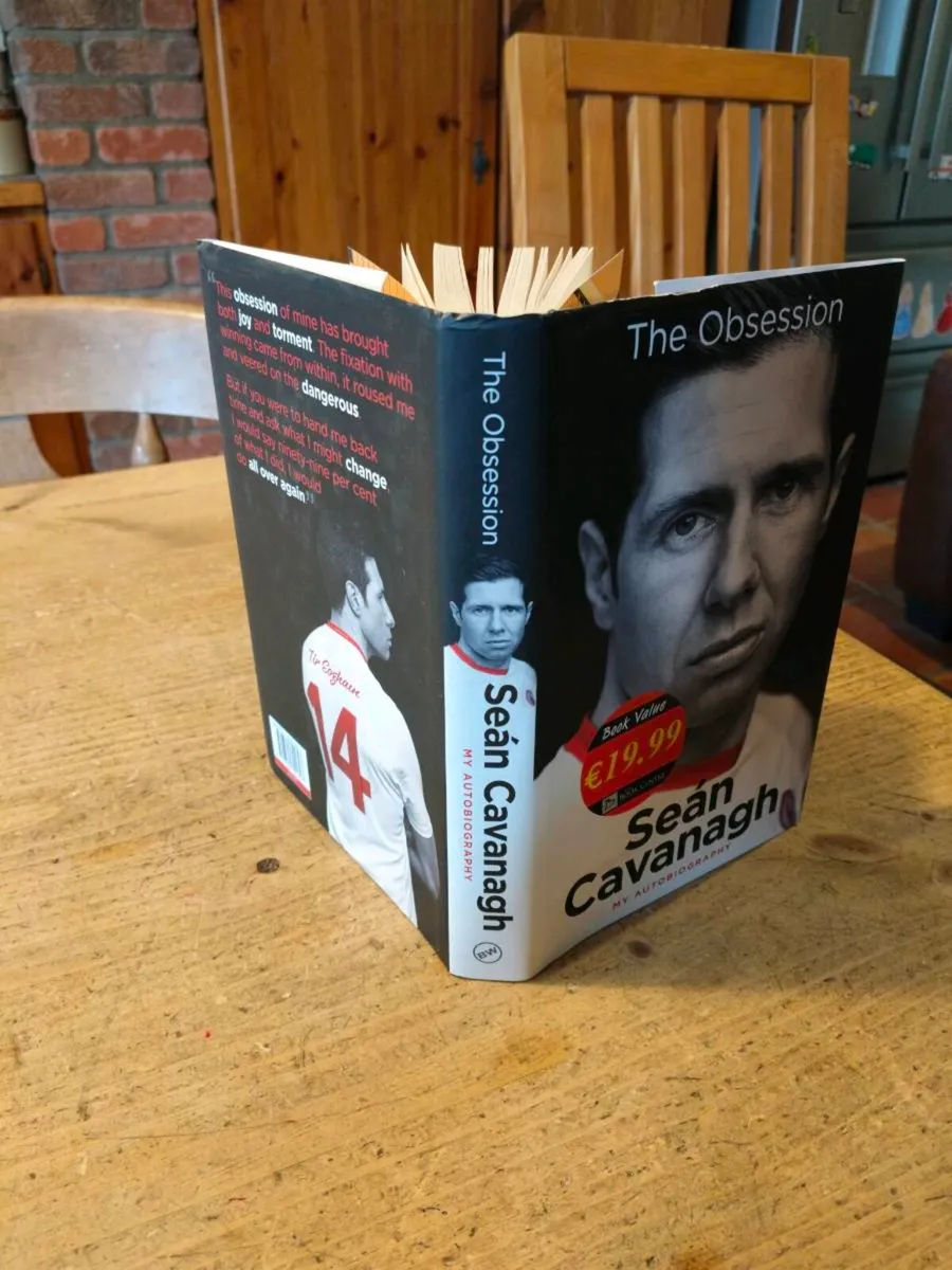 Sean Cavanagh, my Autobiography. The Obsession. Li - Image 3