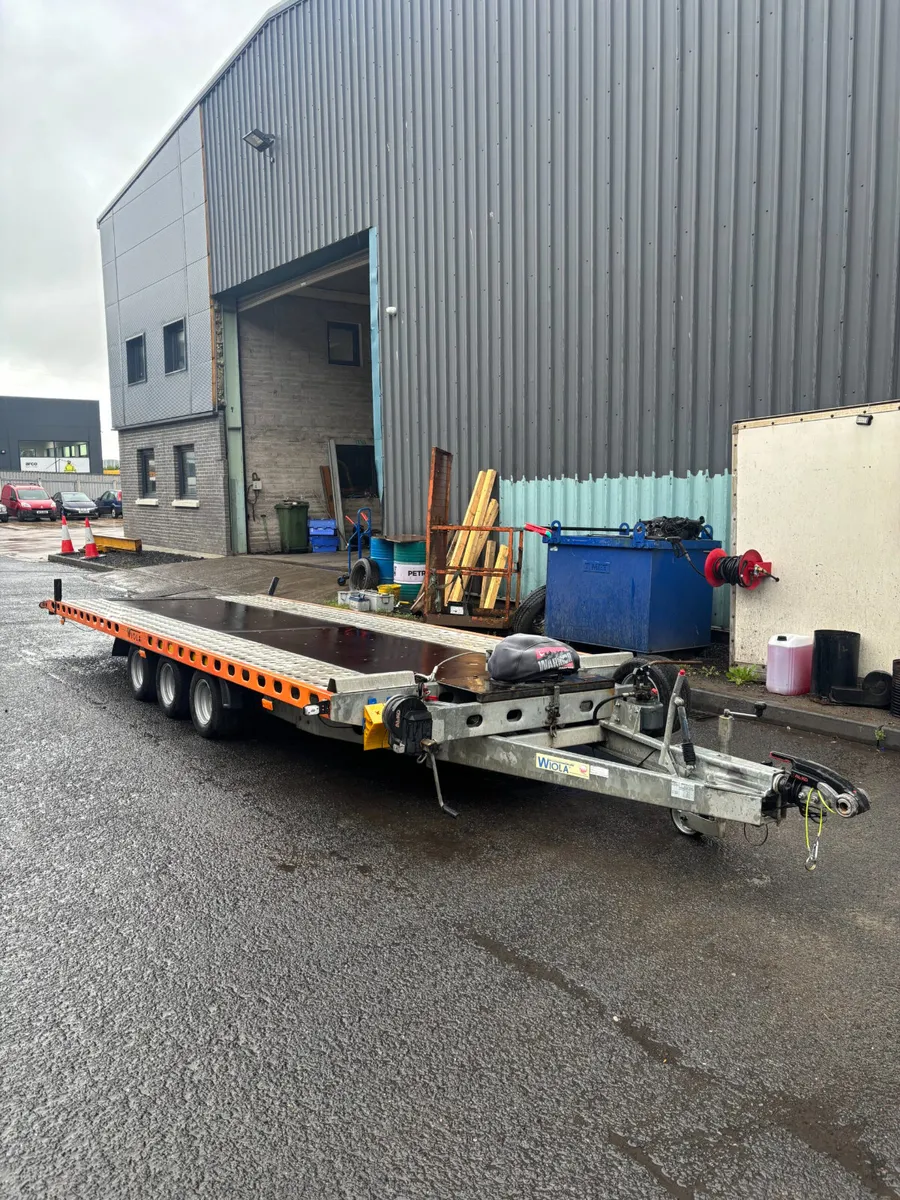 2021 Wiola W5 3 Axle Car Trailer - Image 4