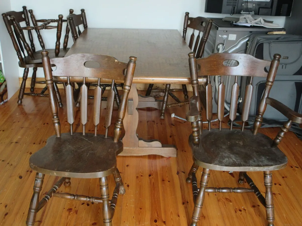 Dining Table & Chairs - Image 1