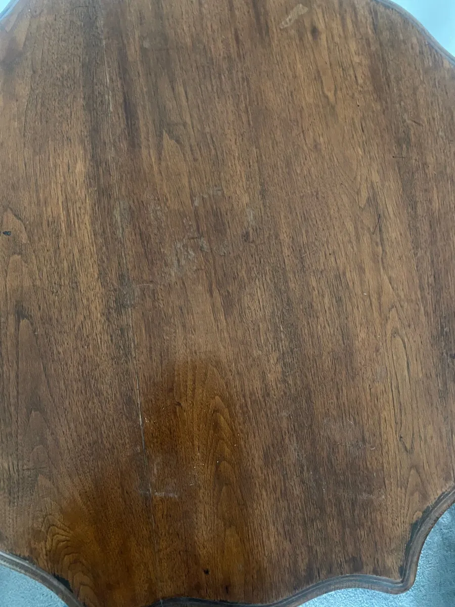 Solid Mahogany side table - Image 4