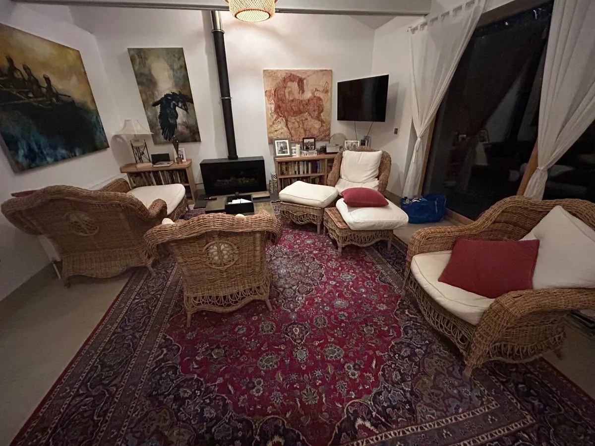 Beautiful antique wicker furniture - Image 3