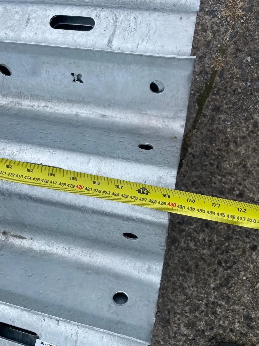 Brand New 14ft 2" Galvanised Crash Barriers - Image 4