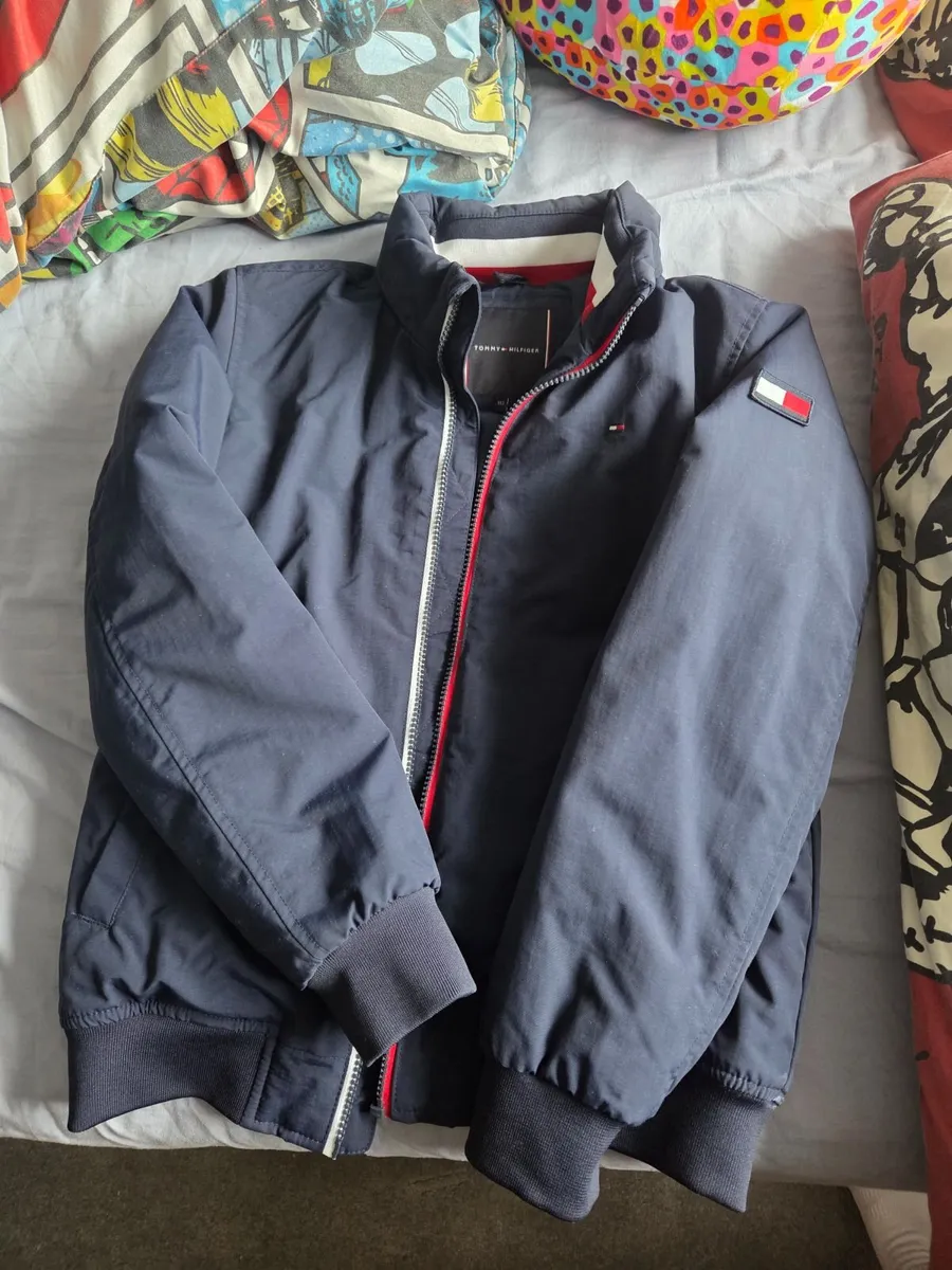 Tommy Hilfiger Navy Jacket - Image 3