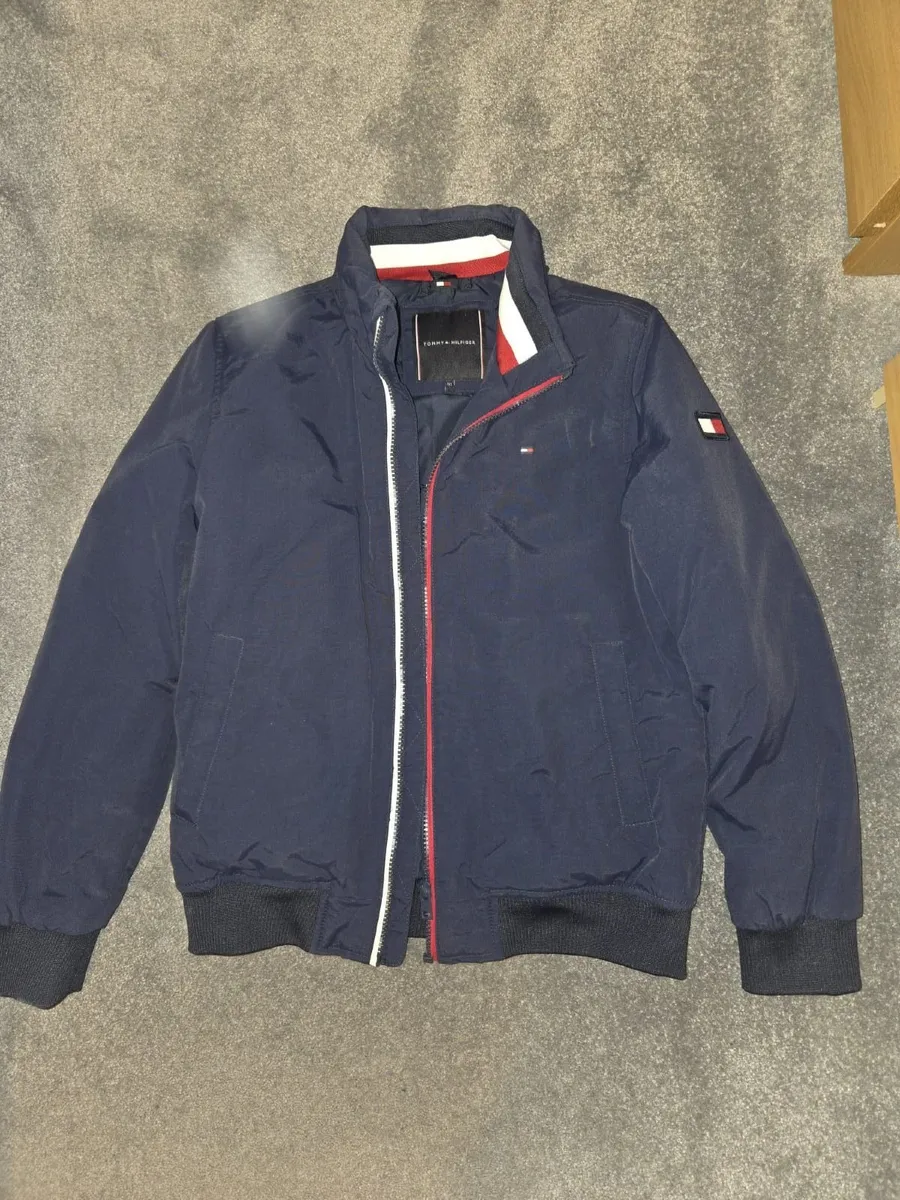 Tommy Hilfiger Navy Jacket - Image 1