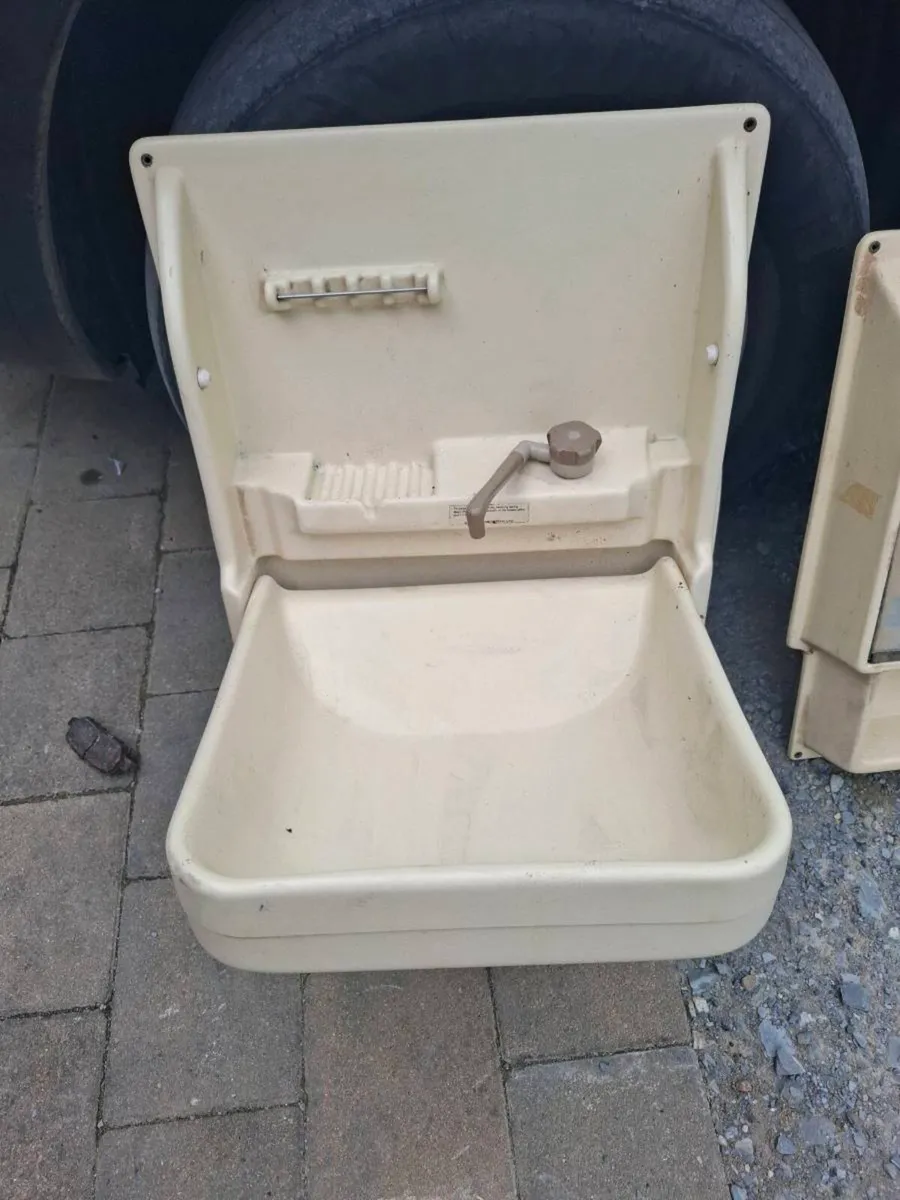 Campervan Bathroom Sink and Cabinet - Image 2