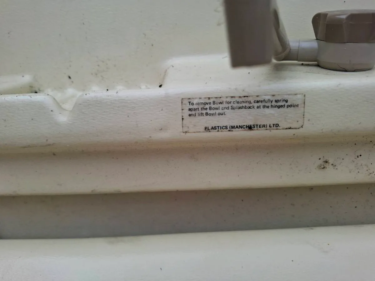 Campervan Bathroom Sink and Cabinet - Image 3