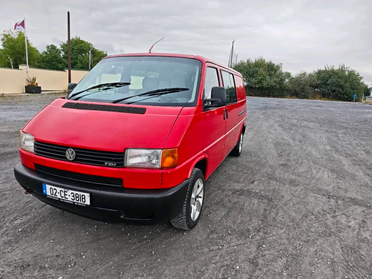 02 VW TRANSPORTER T4 2.5tdi Crewcab - Image 2