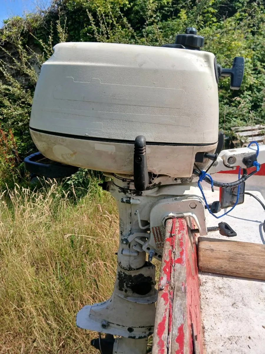 Johnson 6hp 4 stroke short shaft Outboard - Image 1
