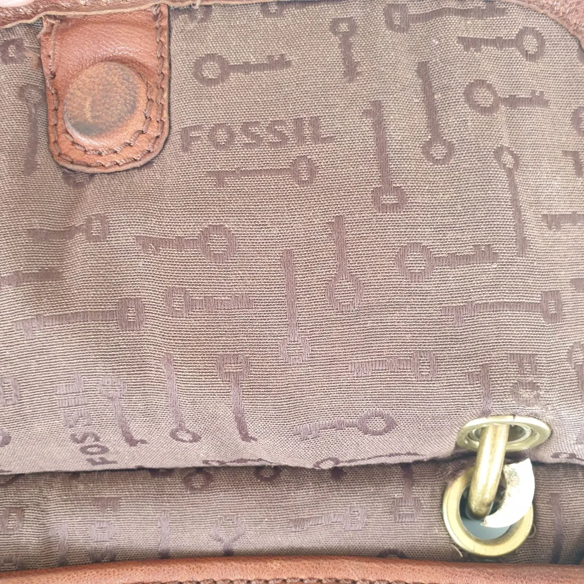 Fossil long live vintage 1954 satchel bag - Image 3